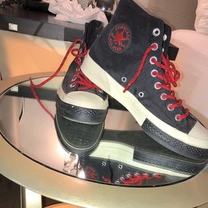 Converse platform shoes